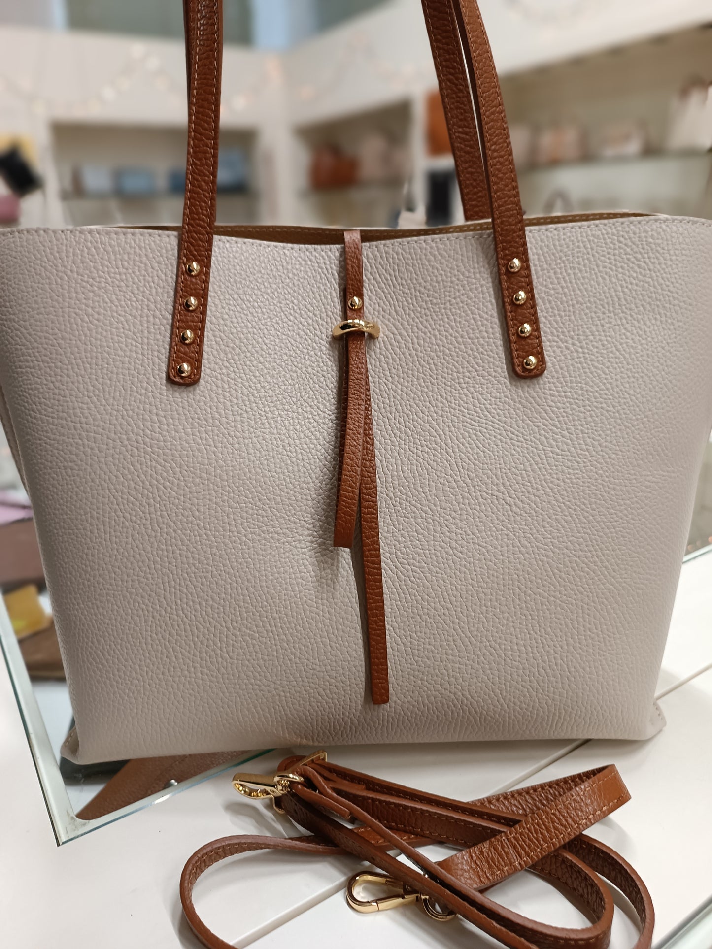 Art. 10191b beige/cuoio