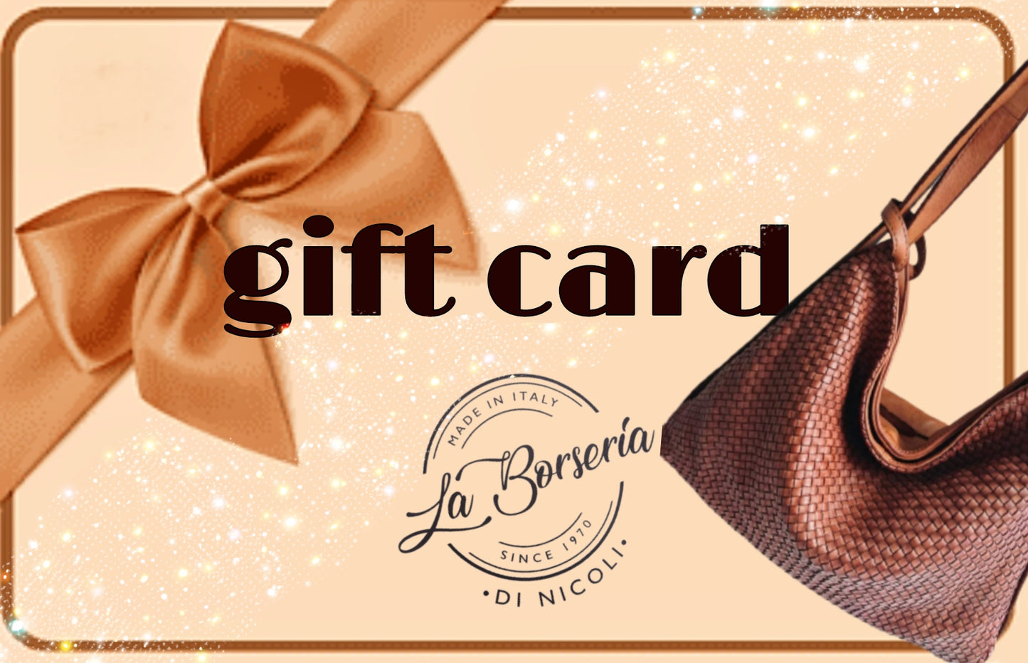 Gift card Borseria